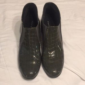 David Tate Womens Ankle Boots Sz 8.5 Green/Blue
